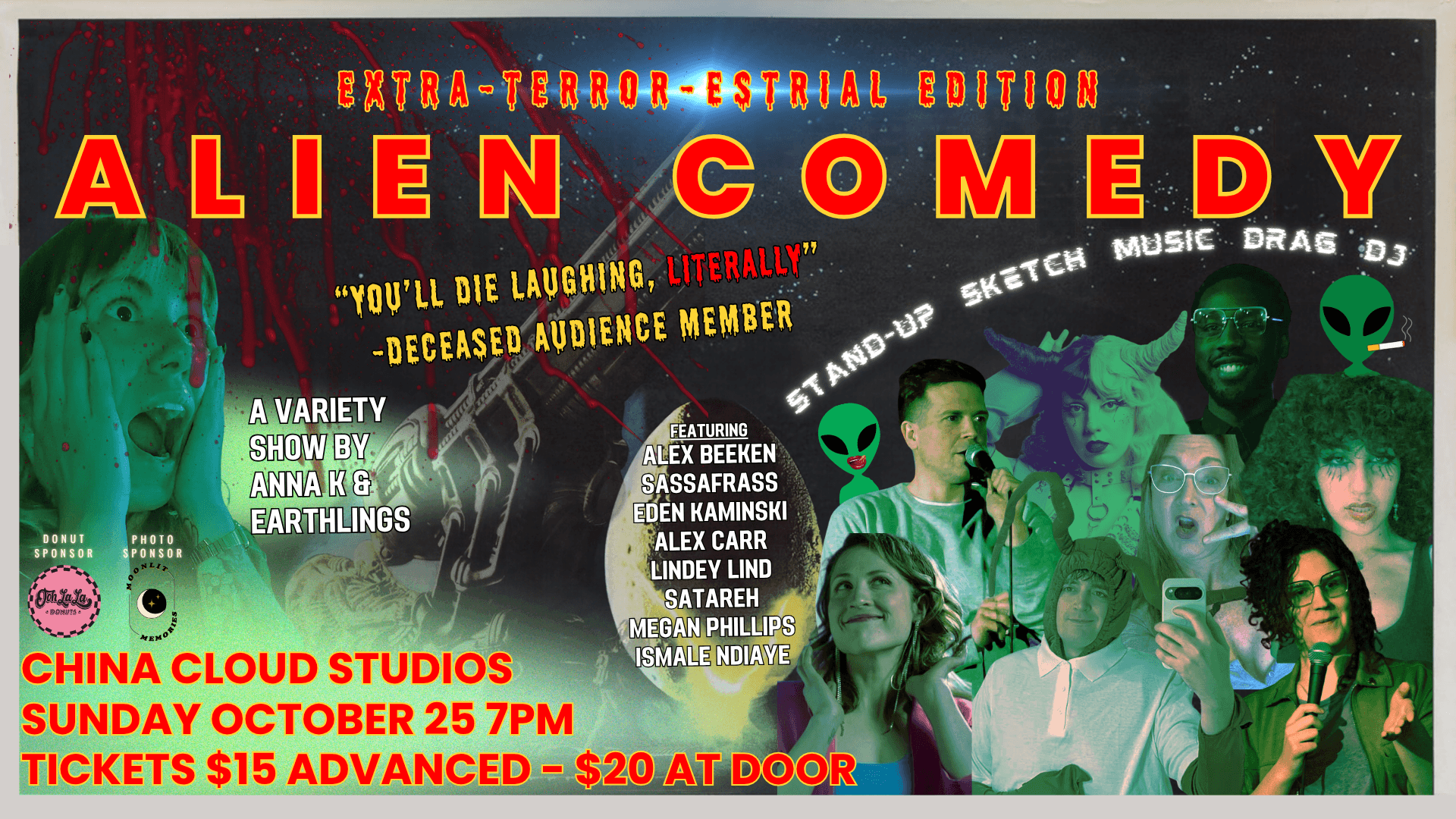 🛸 ALIEN COMEDY: EXTRA-TERROR-ESTRIAL EDITION 🛸 poster