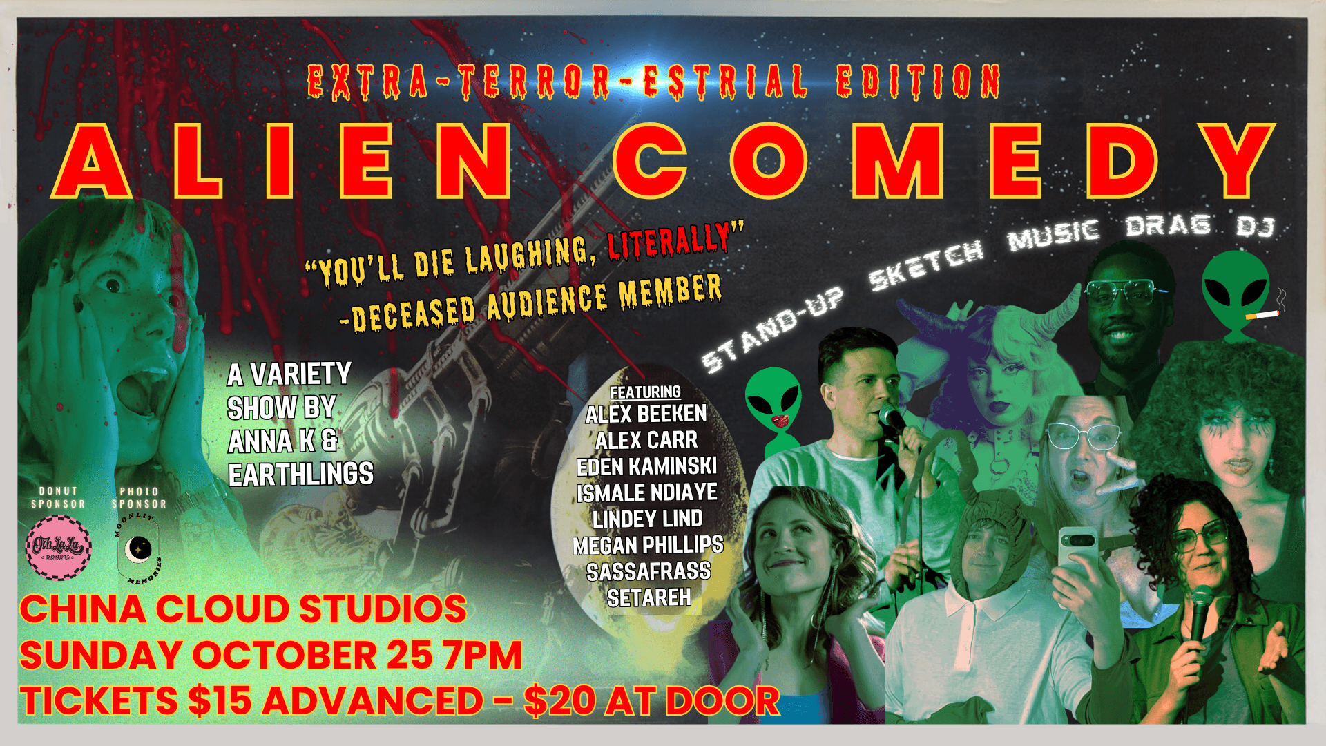 🛸ALIEN COMEDY: EXTRA-TERROR-ESTRIAL EDITION🛸 poster