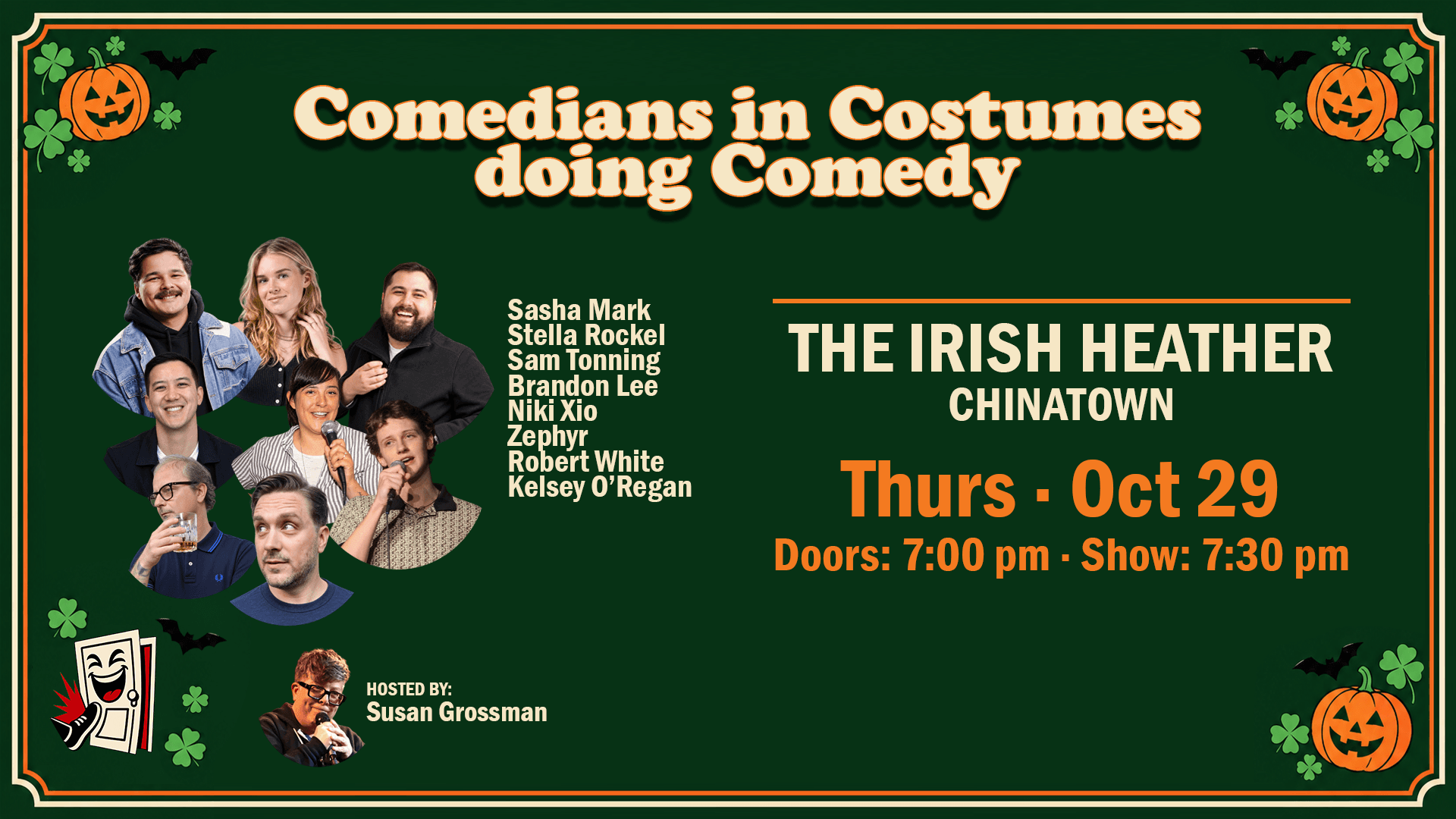 Comedians in Costumes doing Comedy poster
